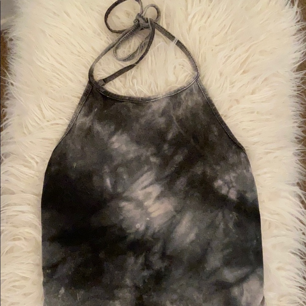 Brandy Melville tie dye halter top